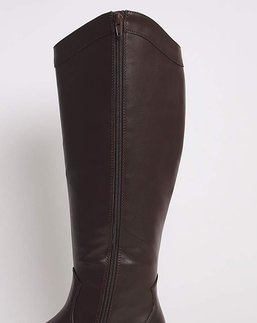 Western Knee High Boots Wide SC