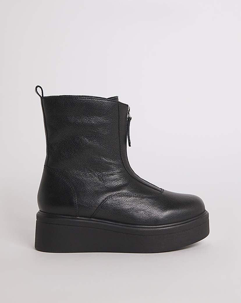 Wedge Ankle Boots Wide