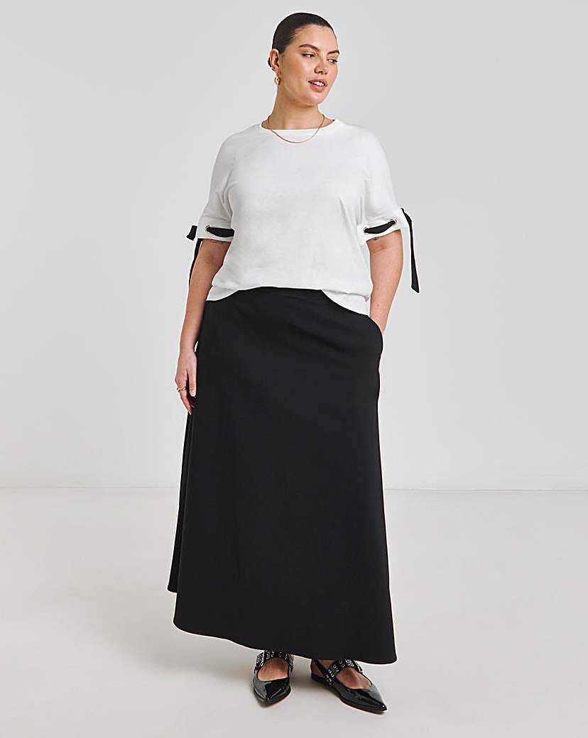 Ribbon Trim T-Shirt