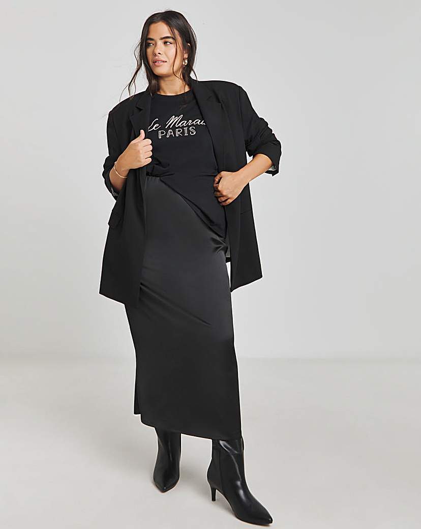 Oversized Paris Graphic T-Shirt