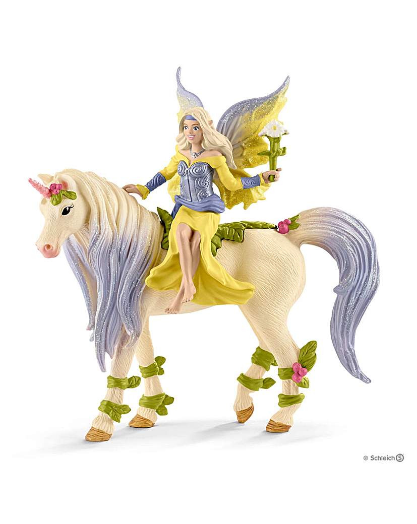 Image of Schleich Fairy Sera inc Blossom Unicorn