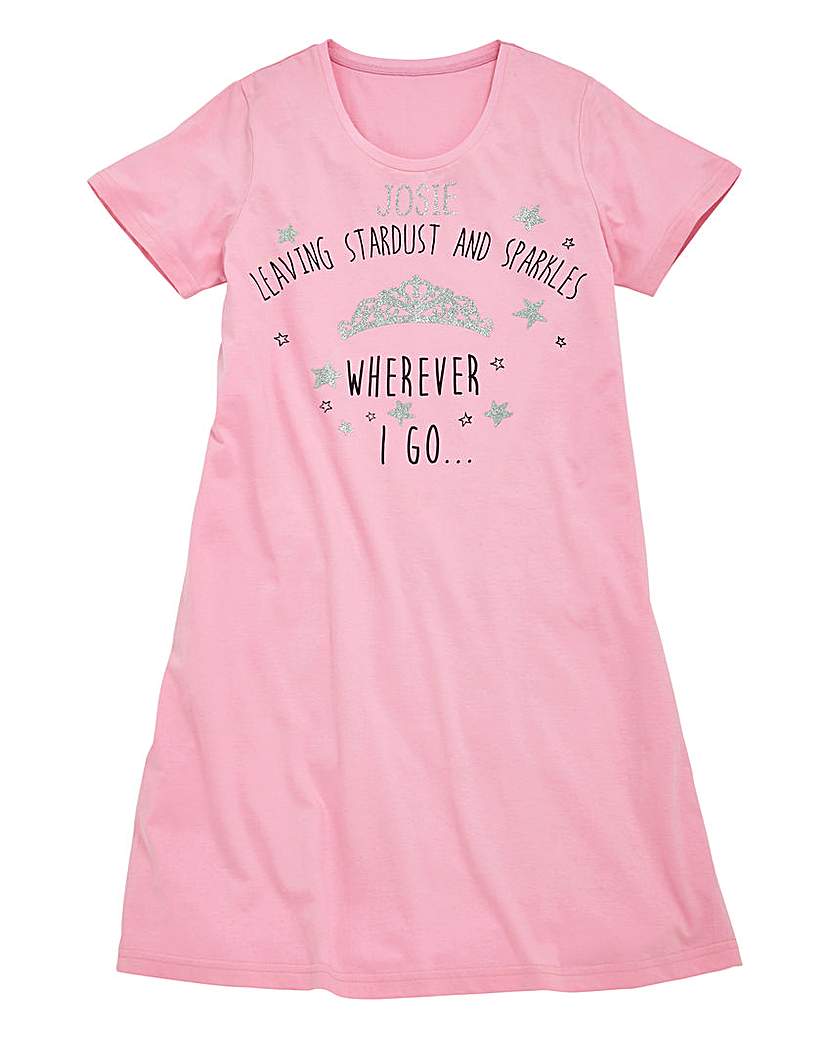 Image of Personalised Sparkles Nightdress