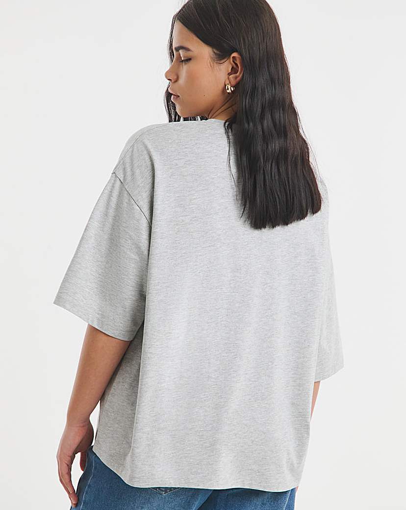 Embroidery Lisbon Graphic T-Shirt
