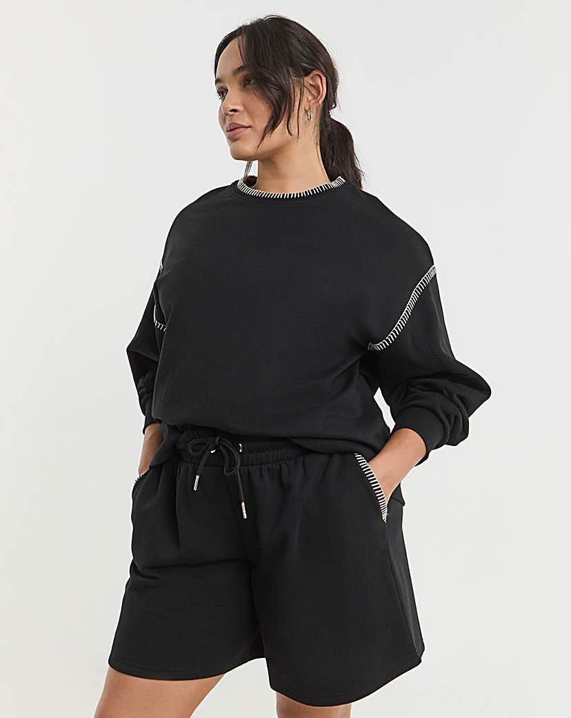 Whipstitich Oversized Jogger Short