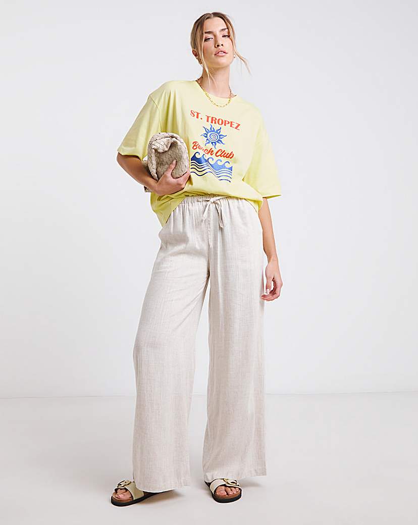 Simply Be St Tropez Graphic T-Shirt
