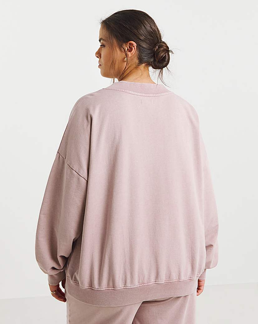 V Neck Sweatshirt