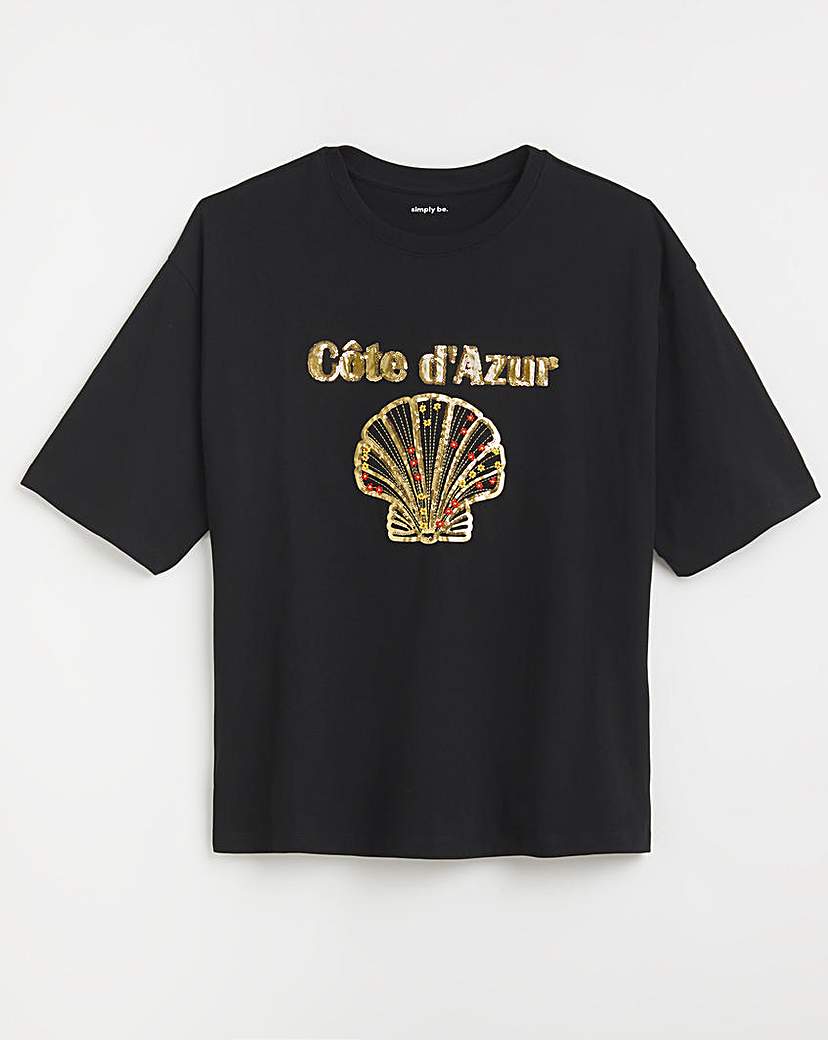 Standard Cote D'Azure Graphic T-Shirt