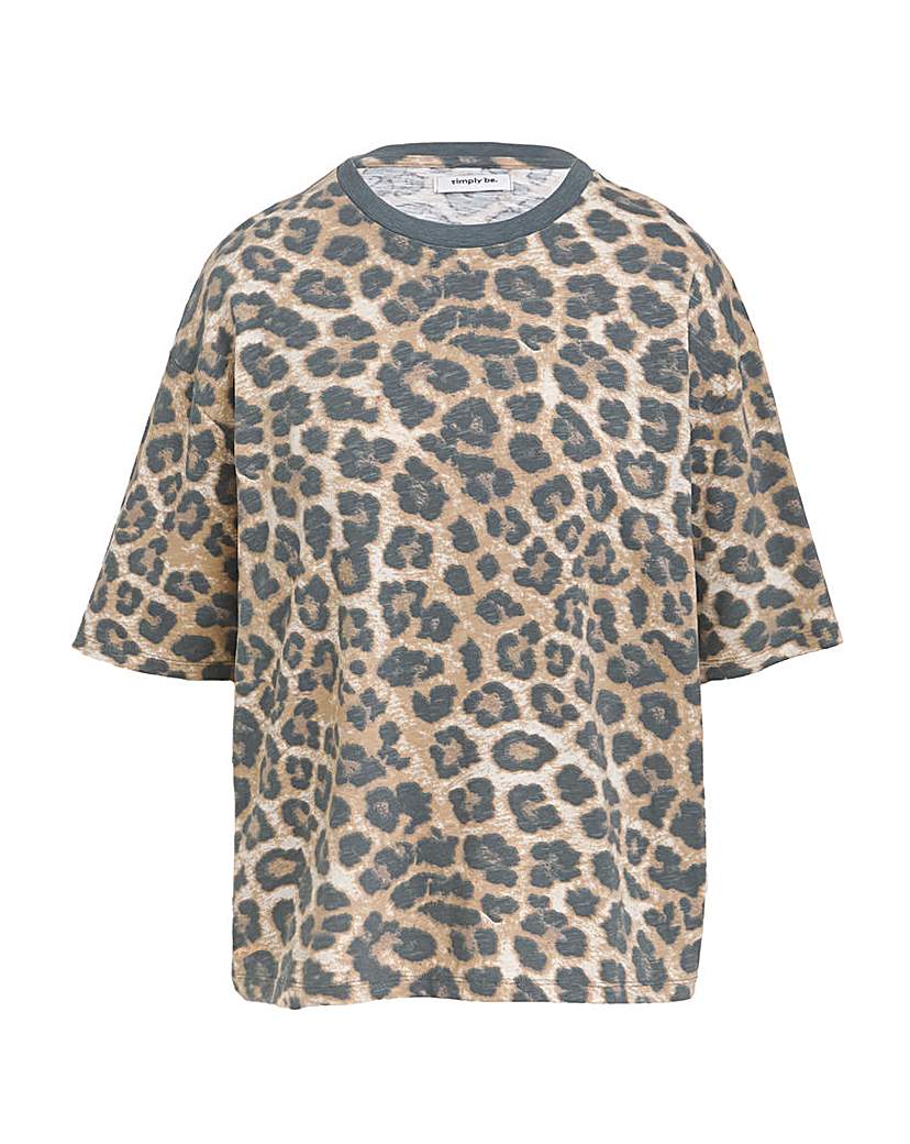 Slub Crew Neck T-Shirt