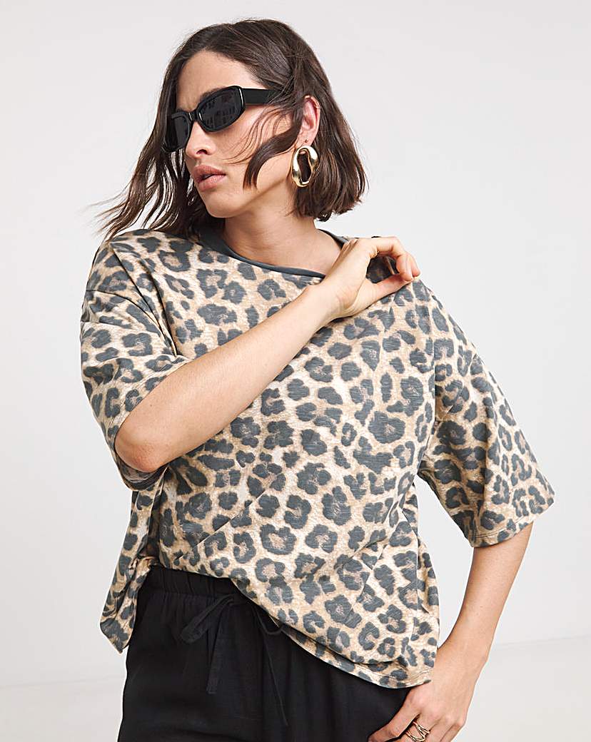 Slub Crew Neck T-Shirt