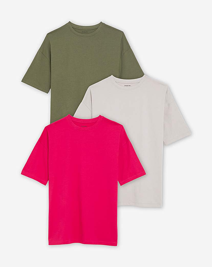 3 Pack Boyfriend Tees