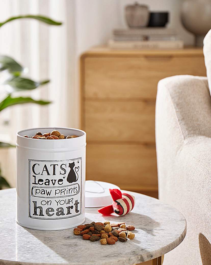 Paw Prints Tin