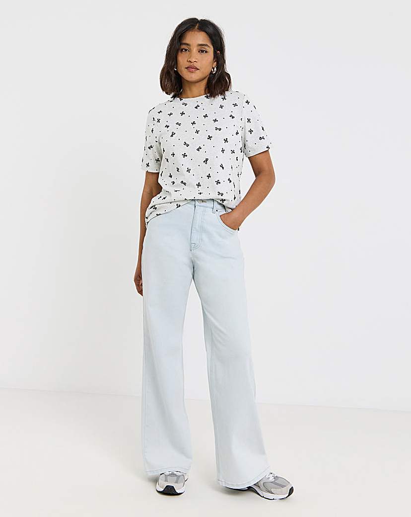 Bow Print T-Shirt