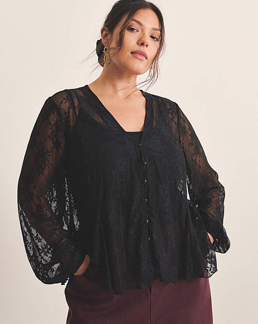 New In - Lace Cardigan