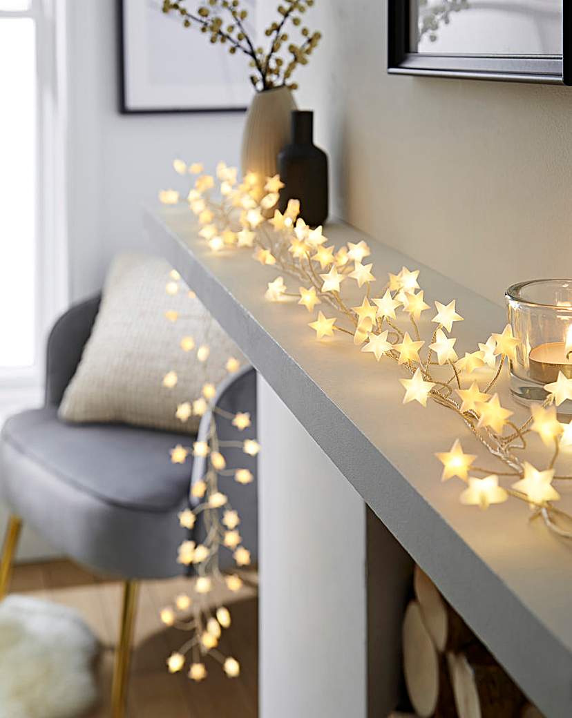 Star LED Cluster Christmas Lights