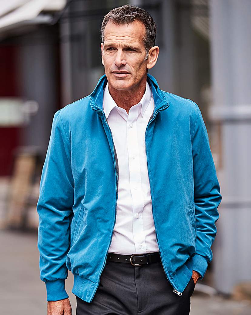 Image of Premier Man Teal Fleece Lined Jacket R