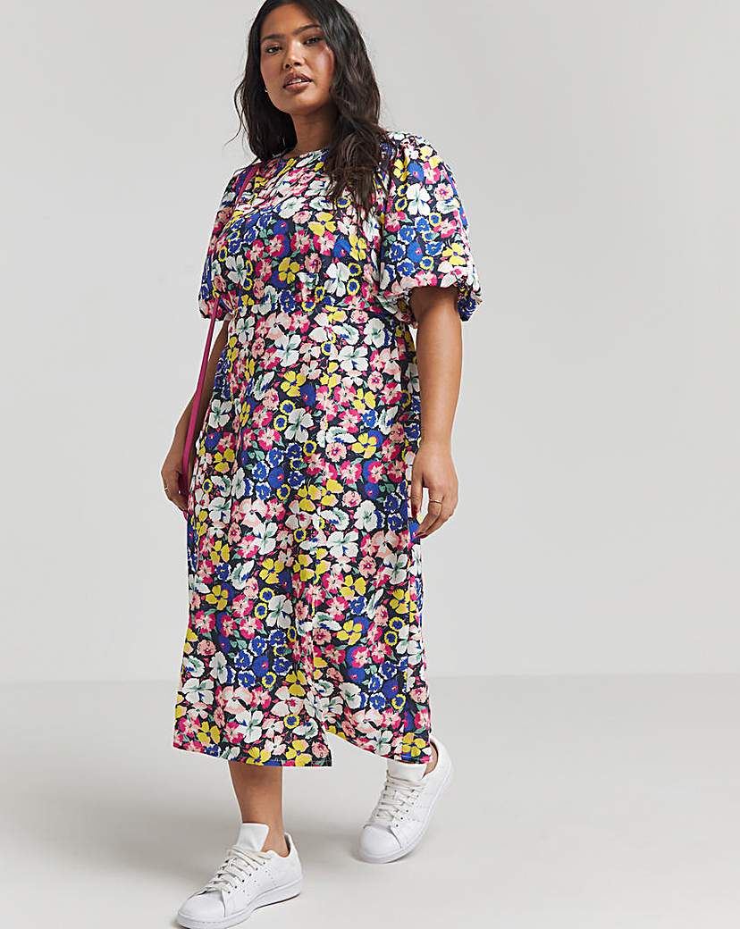 Joe Browns Perfect Pansy Midi Dress