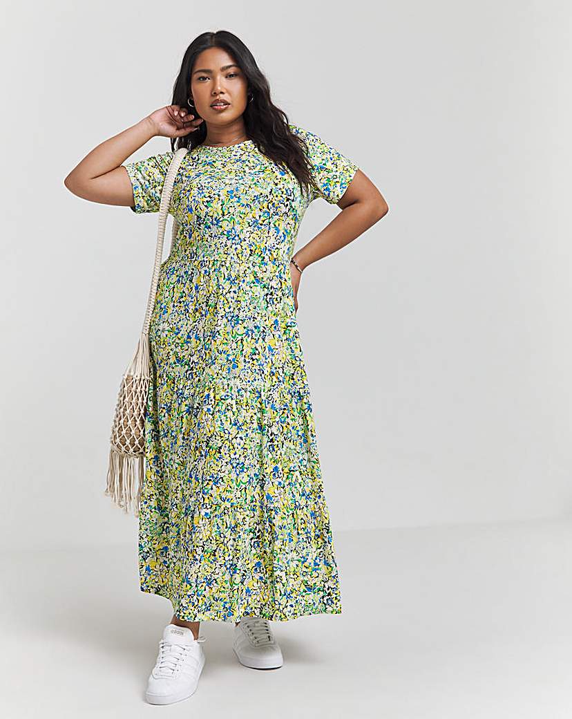 Jersey Midaxi Dress | Simply Be
