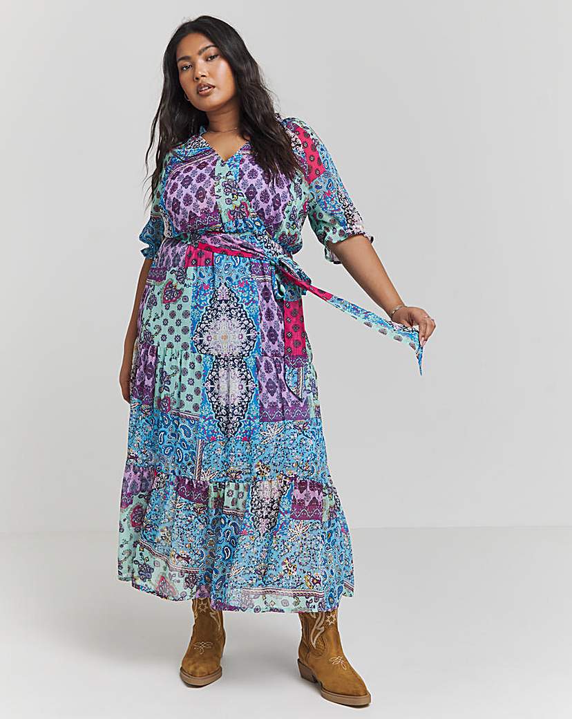 Joe Browns Patwork Maxi Dress