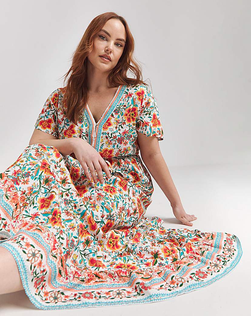 Joe Browns Boho Belle Summer Days Maxi Dress Simply Be