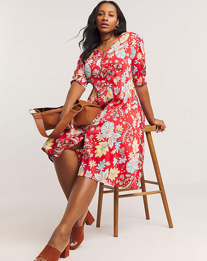 Joe Browns Floral Midi Dress