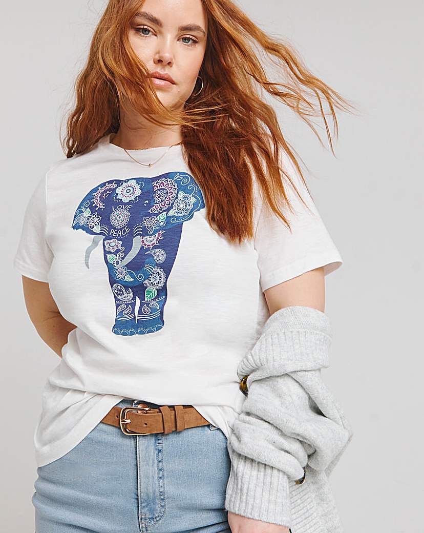 Joe Browns Enchanting Elephant Tshirt
