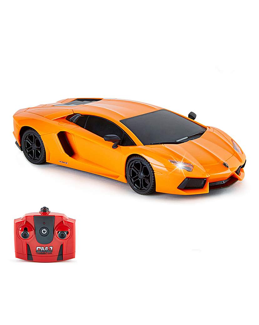 Image of 1:24 RC Lamborghini Aventador Orange
