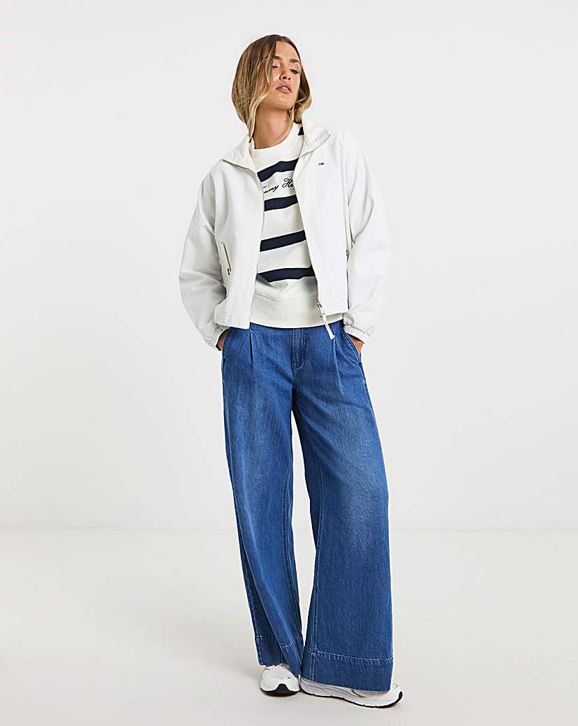 New In - Tommy Jeans Cotton Zip Jacket