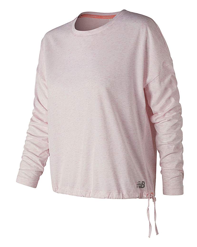 New Balance Heathertech Long sleeve Tee