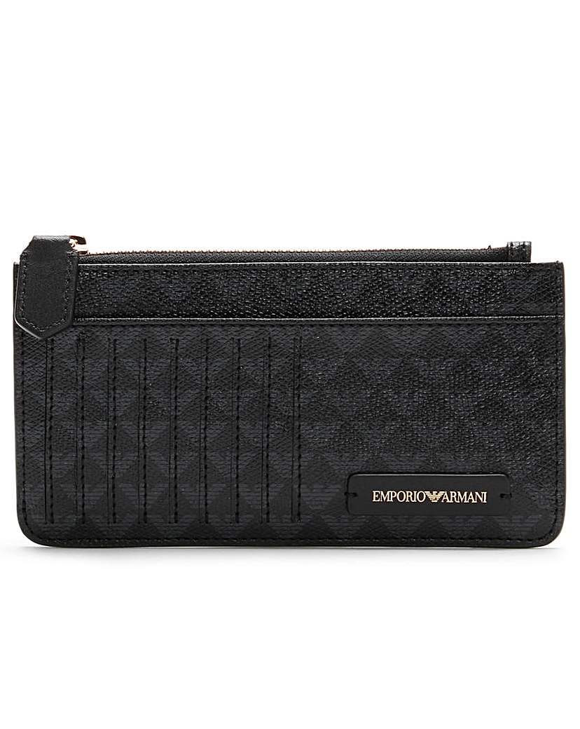 Emporio Armani Logo Card Holder Purse
