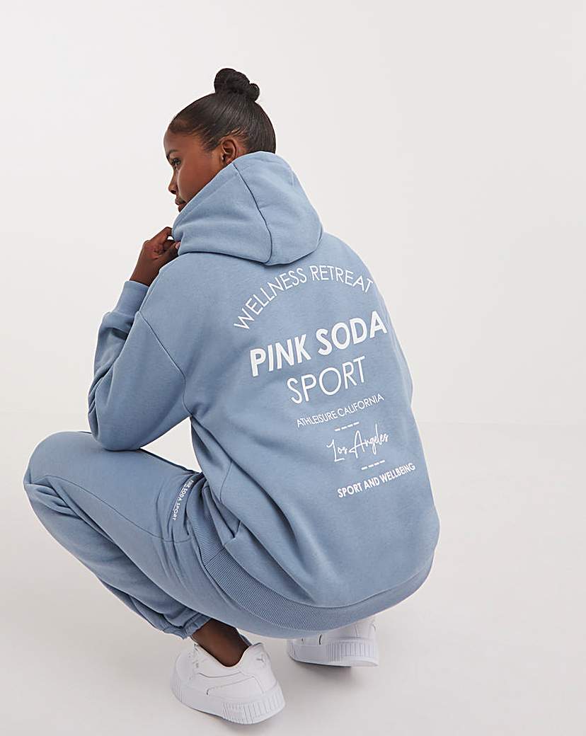 Pink Soda Salado Hoodie | Simply Be
