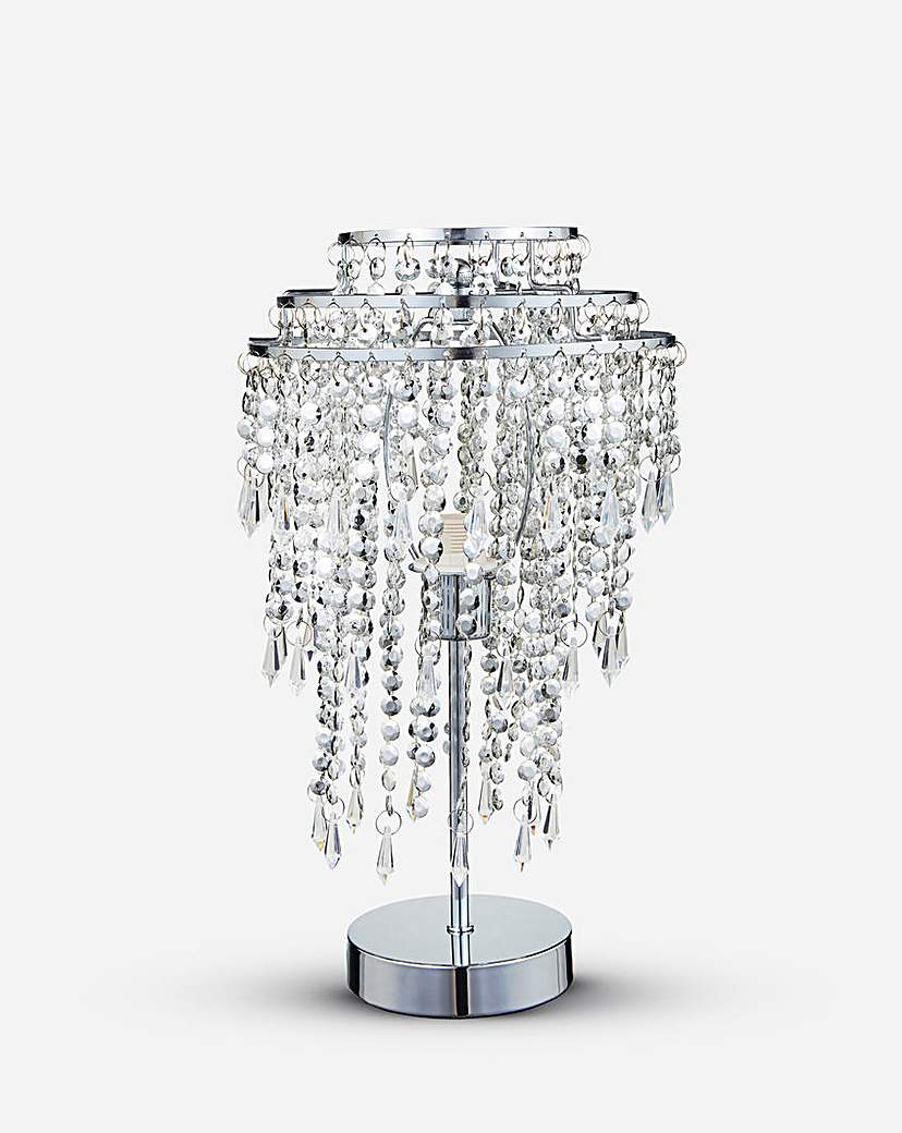 Beaded Sparkle Table Lamp