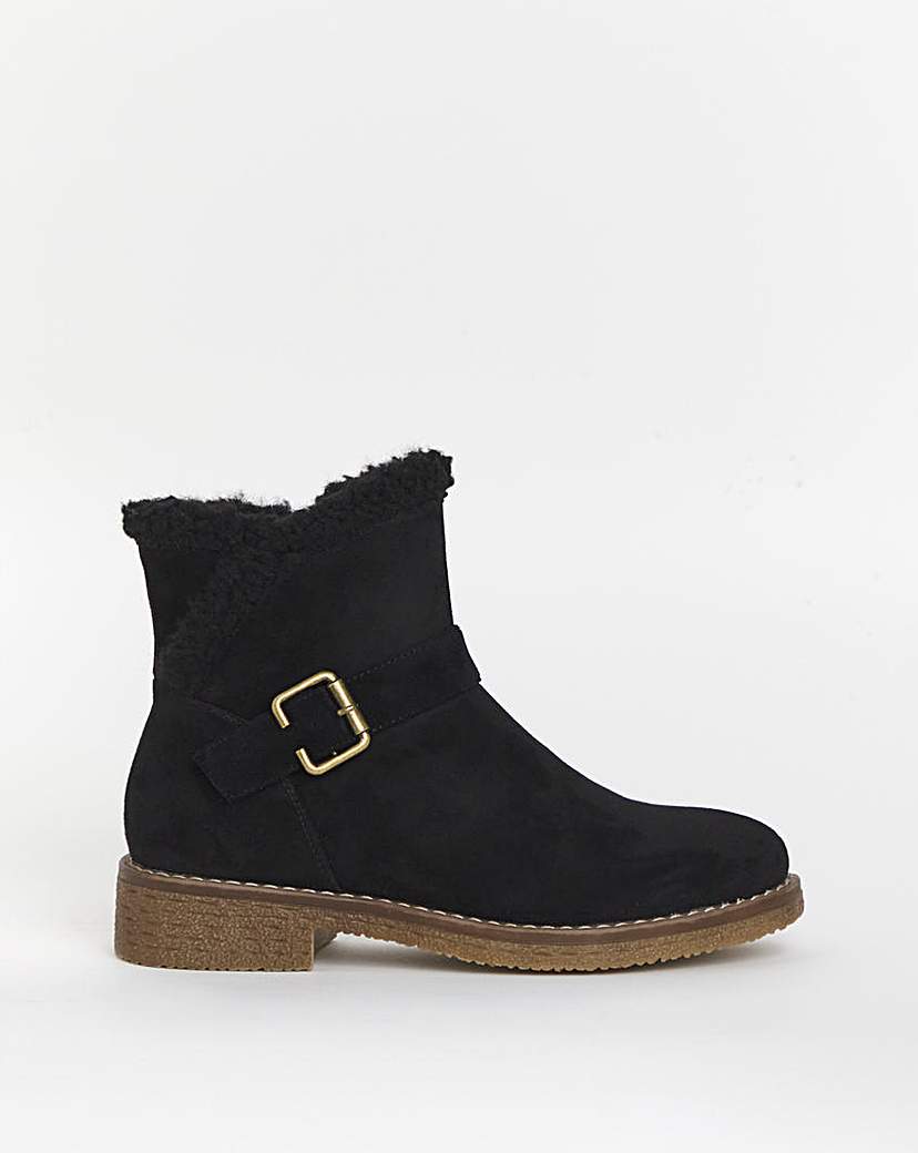 Cushion Walk Borg Winter Boot EEE Fit