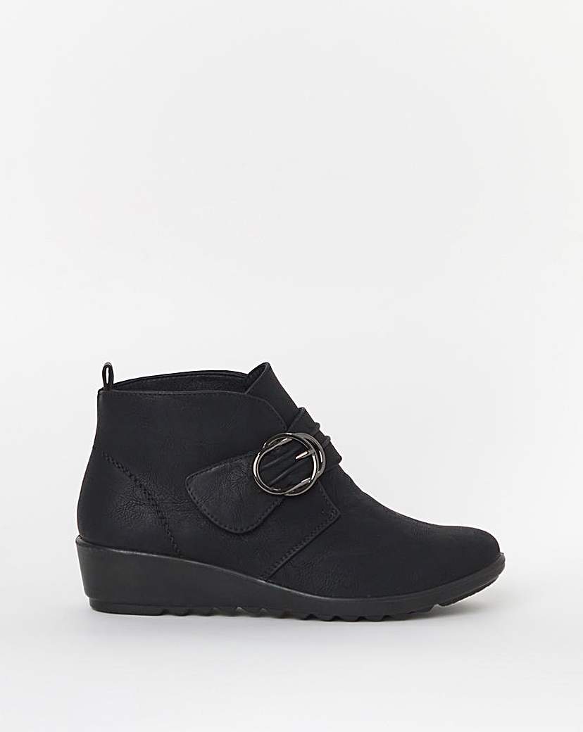 Cushion Walk T&C Ankle Boot E Fit