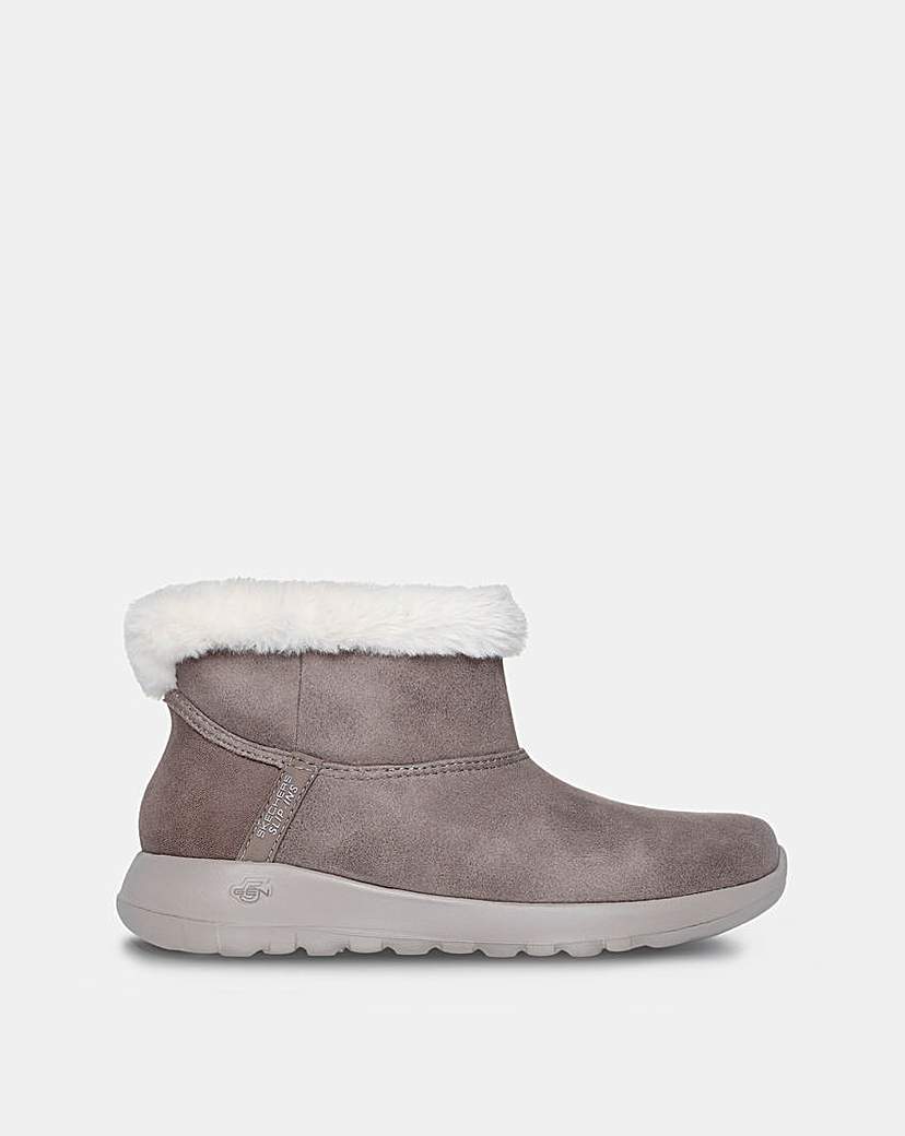 New In - Skechers Slip Ins Boots Wide Fit