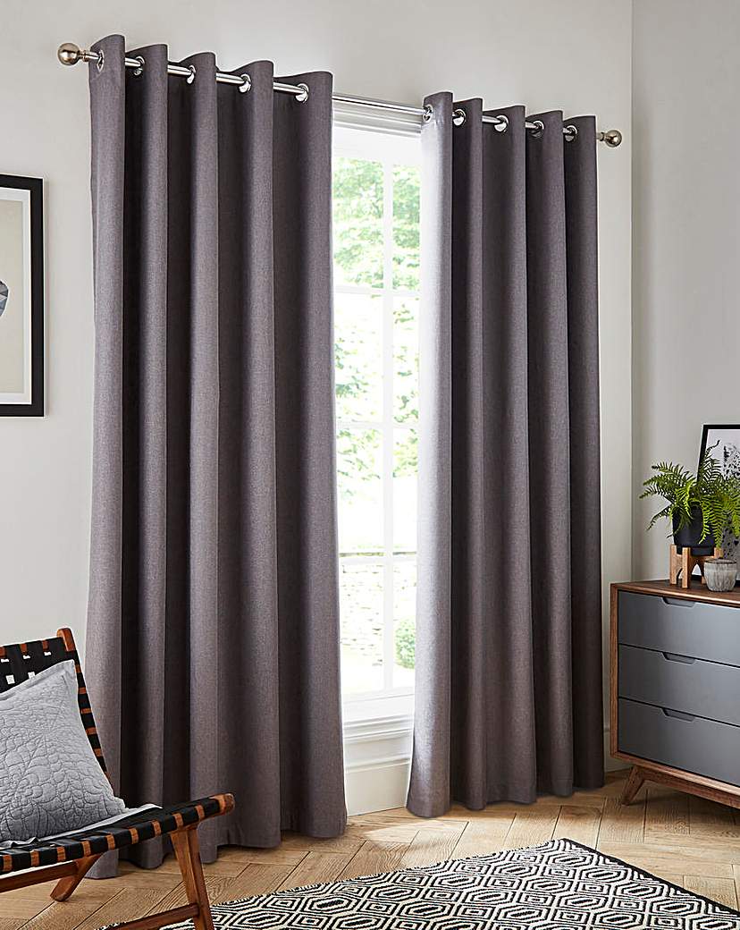 Sunset Blackout Eyelet Curtains