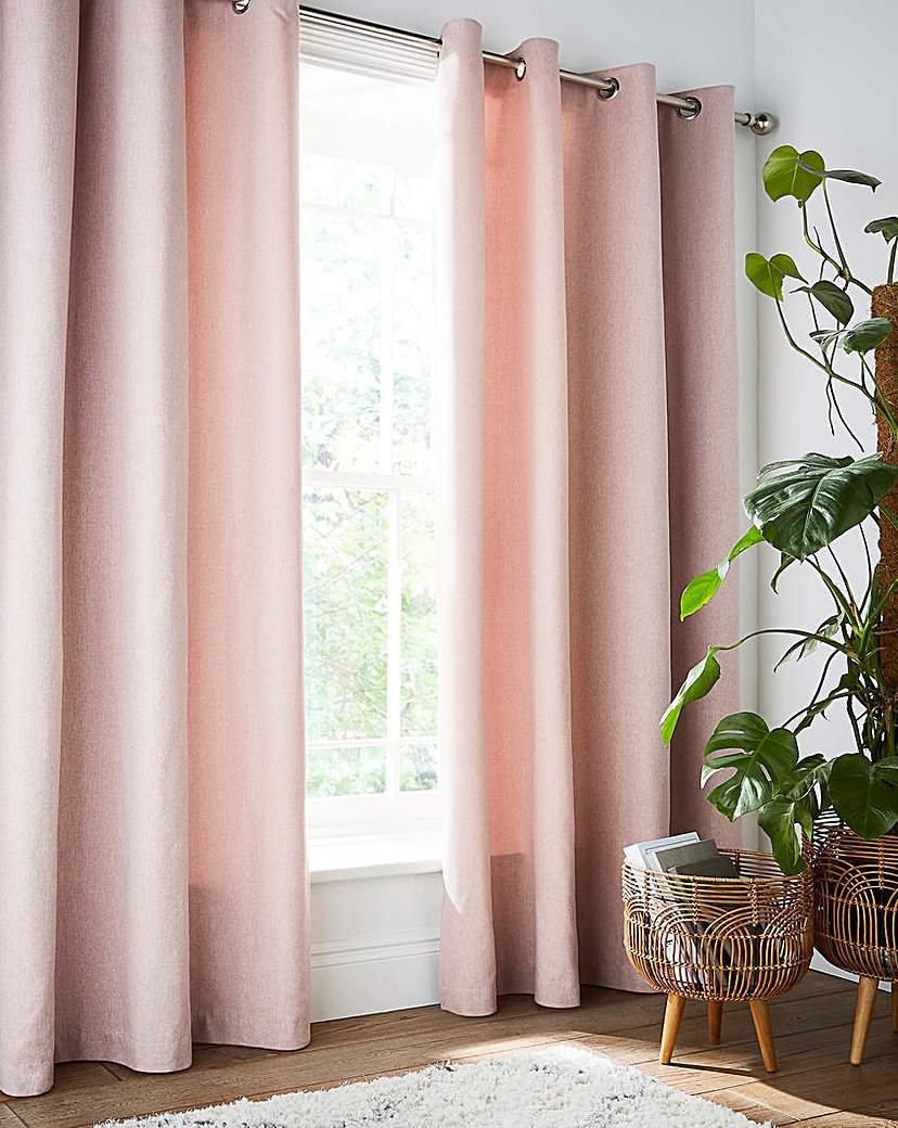 Brushed Eyelet Curtains