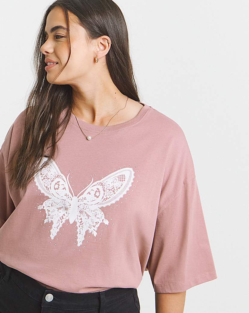 New In - Butterfly Graphic T-Shirt