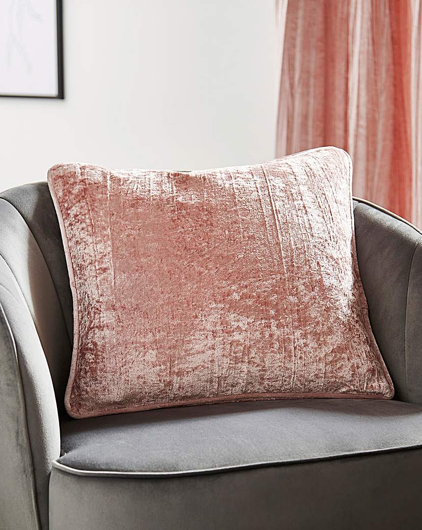 Crinkle Velvet Cushion