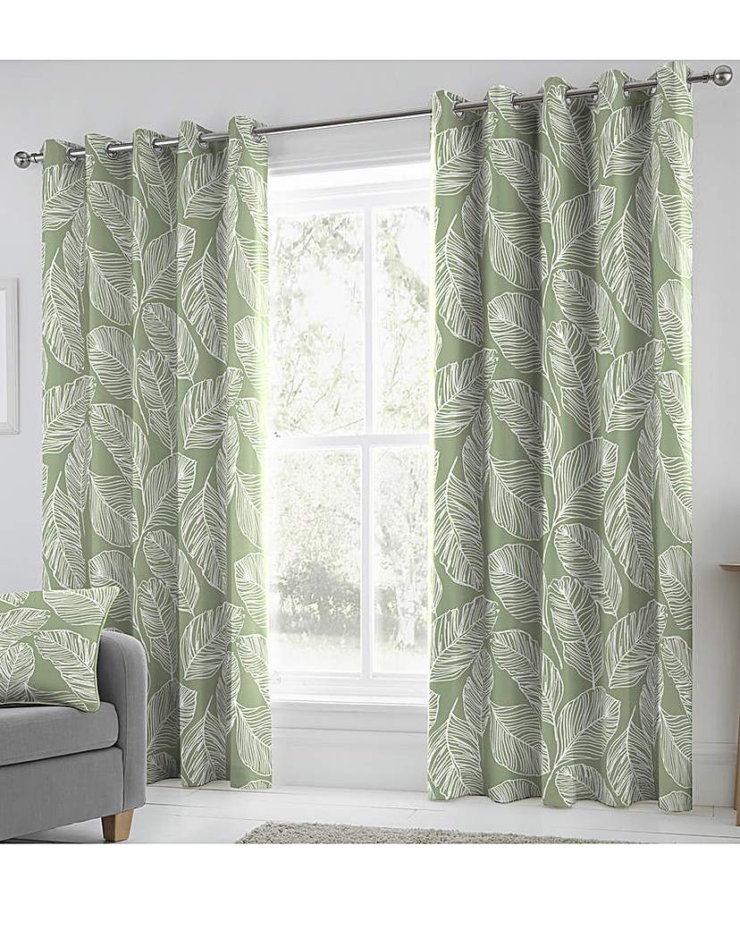 Fusion Matteo Eyelet Curtains