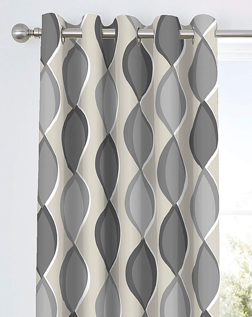 Fusion Lennox Eyelet Curtains