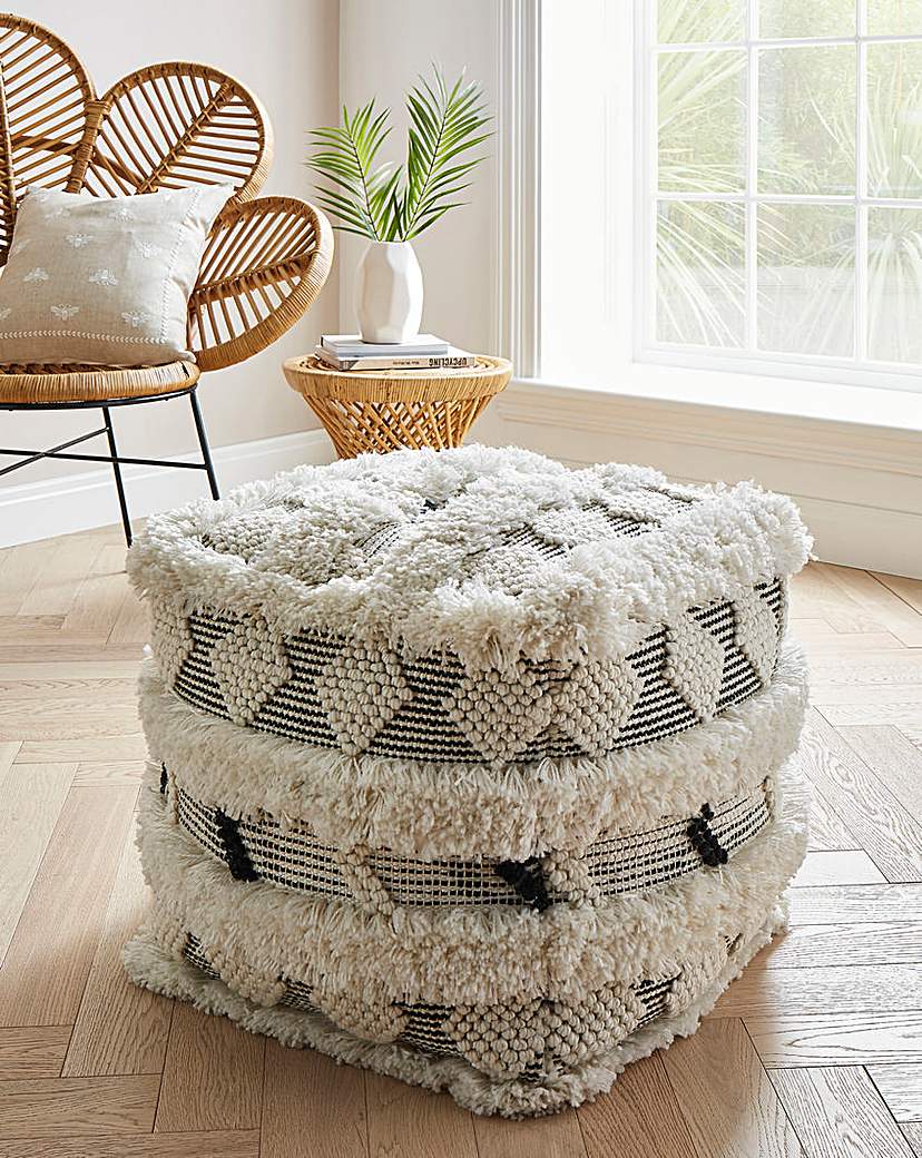 Tufted Pouffe