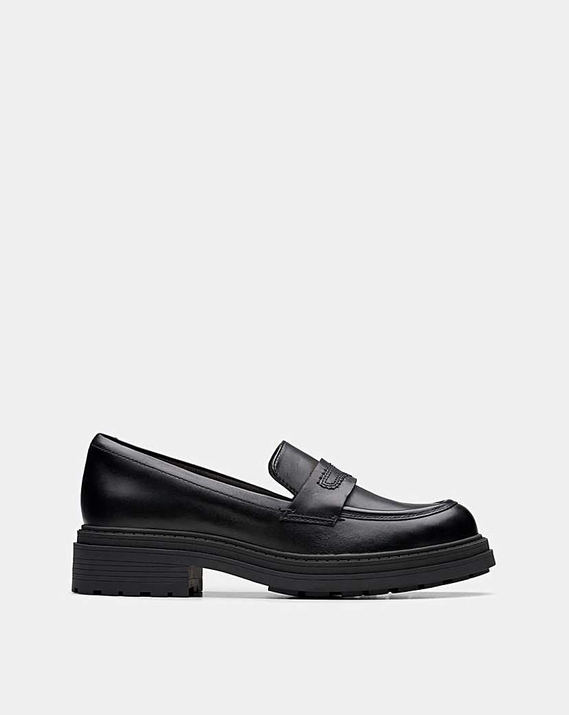New In - Clarks Orinoco Leather Loafer D Fit