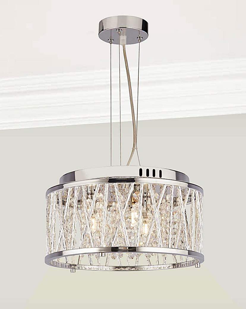Aria Ceiling Pendant - Silver