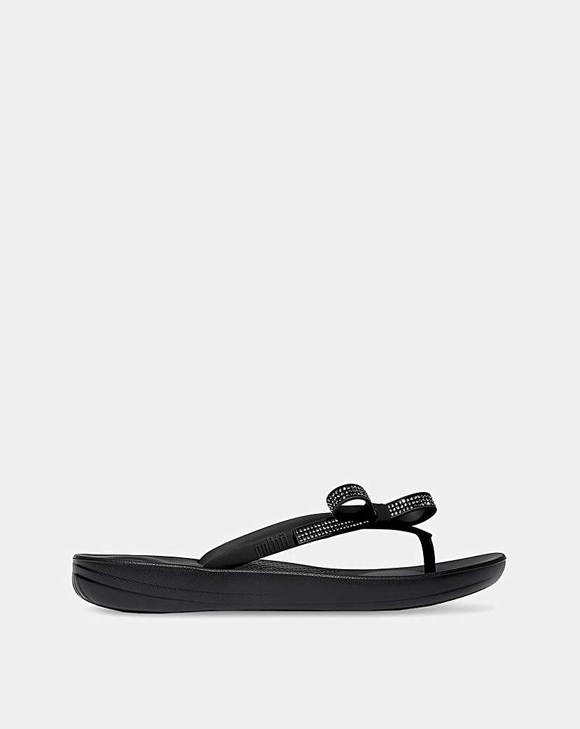 New In - Fit Flop Lulu Glitter Toe-Post Sandals