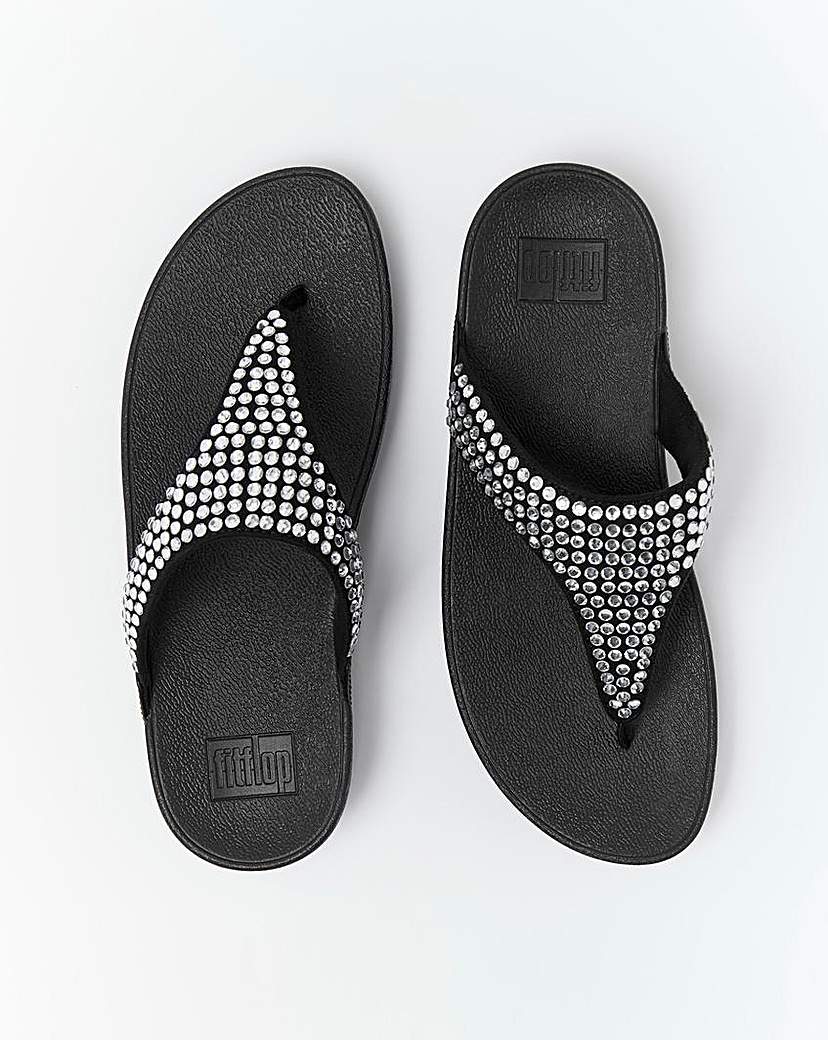 Fit Flop Lulu Crystal Toe-Post Sandals