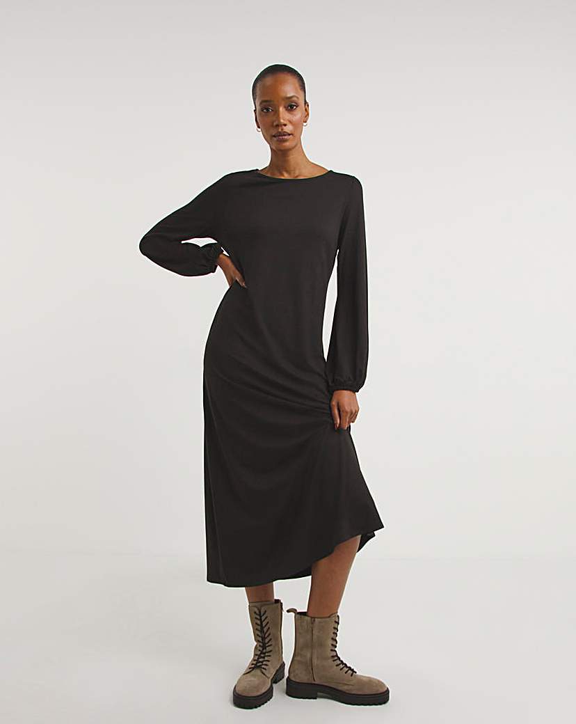 Soft Touch Jersey A-Line Dress