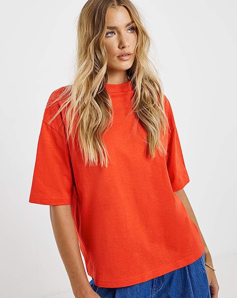 New In - High Neck T-Shirt
