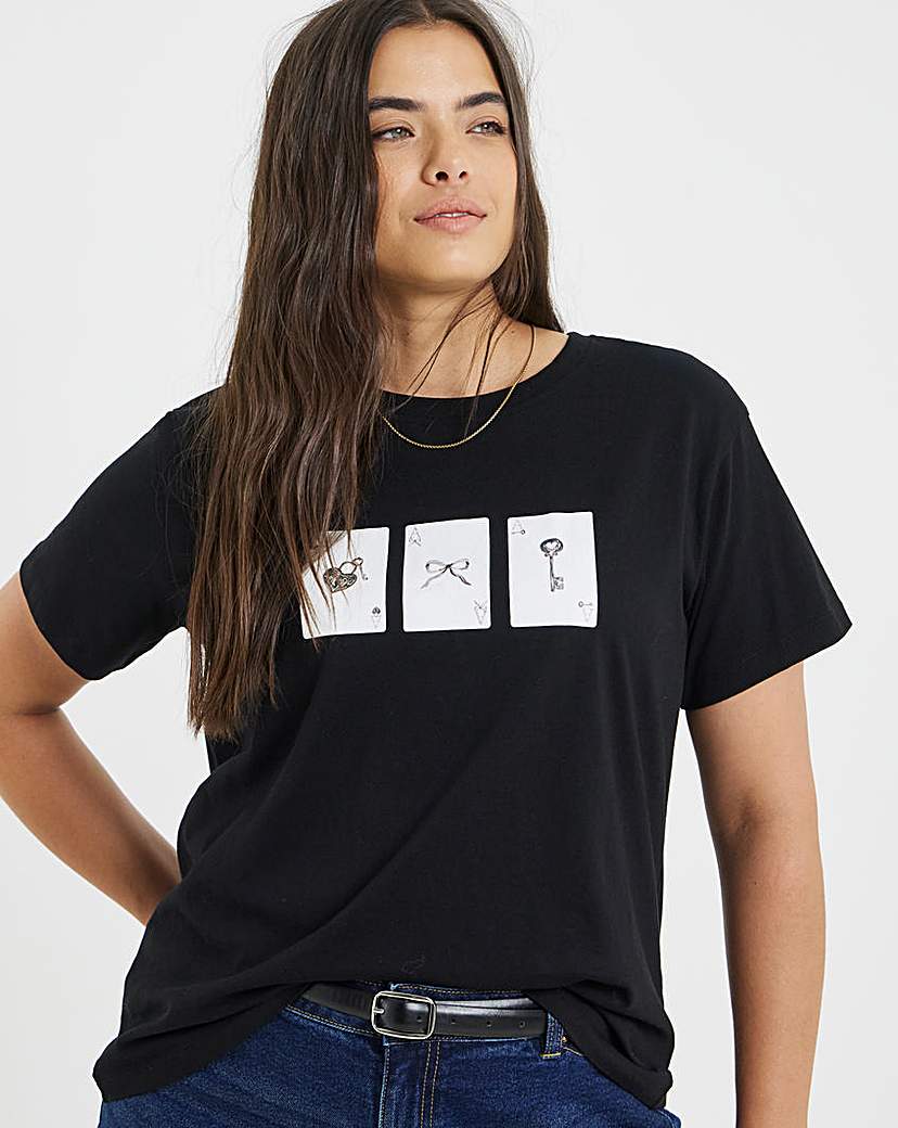 New In - Playing Cards Graphic T-Shirt