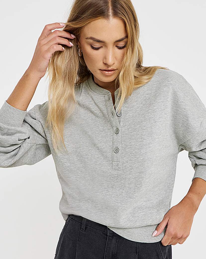 New In - Henley Sweatshirt