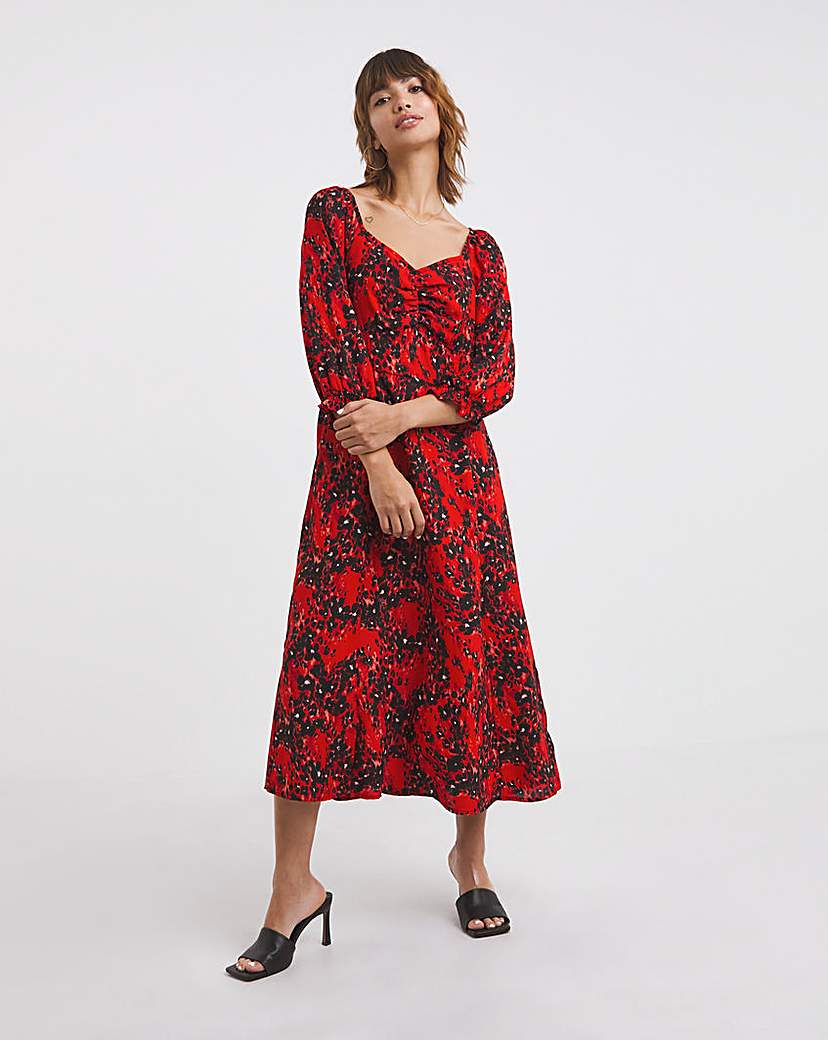 Sweetheart Midi Tea Dress